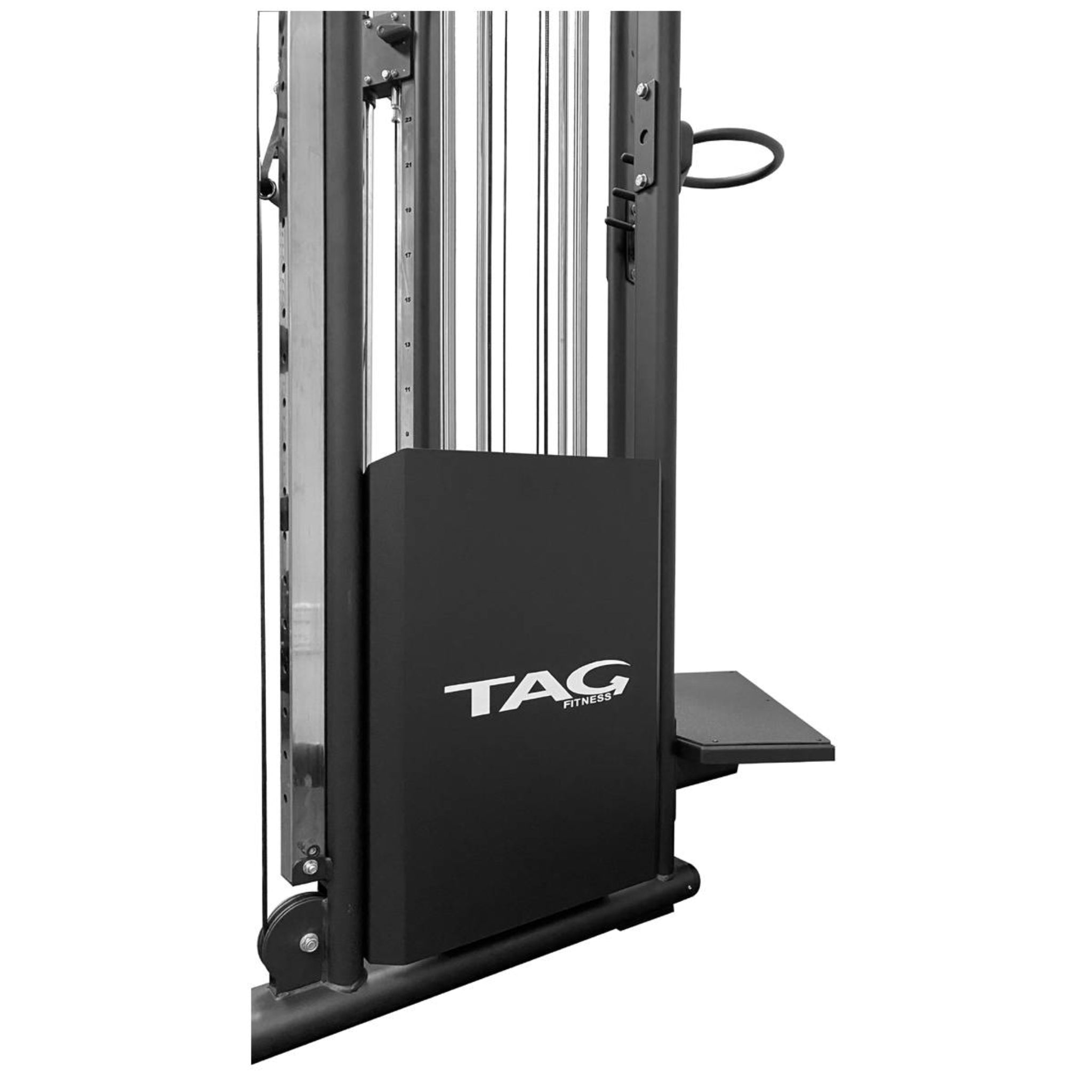 TAG 2x160 lb Stacks Functional Trainer with Black Frame