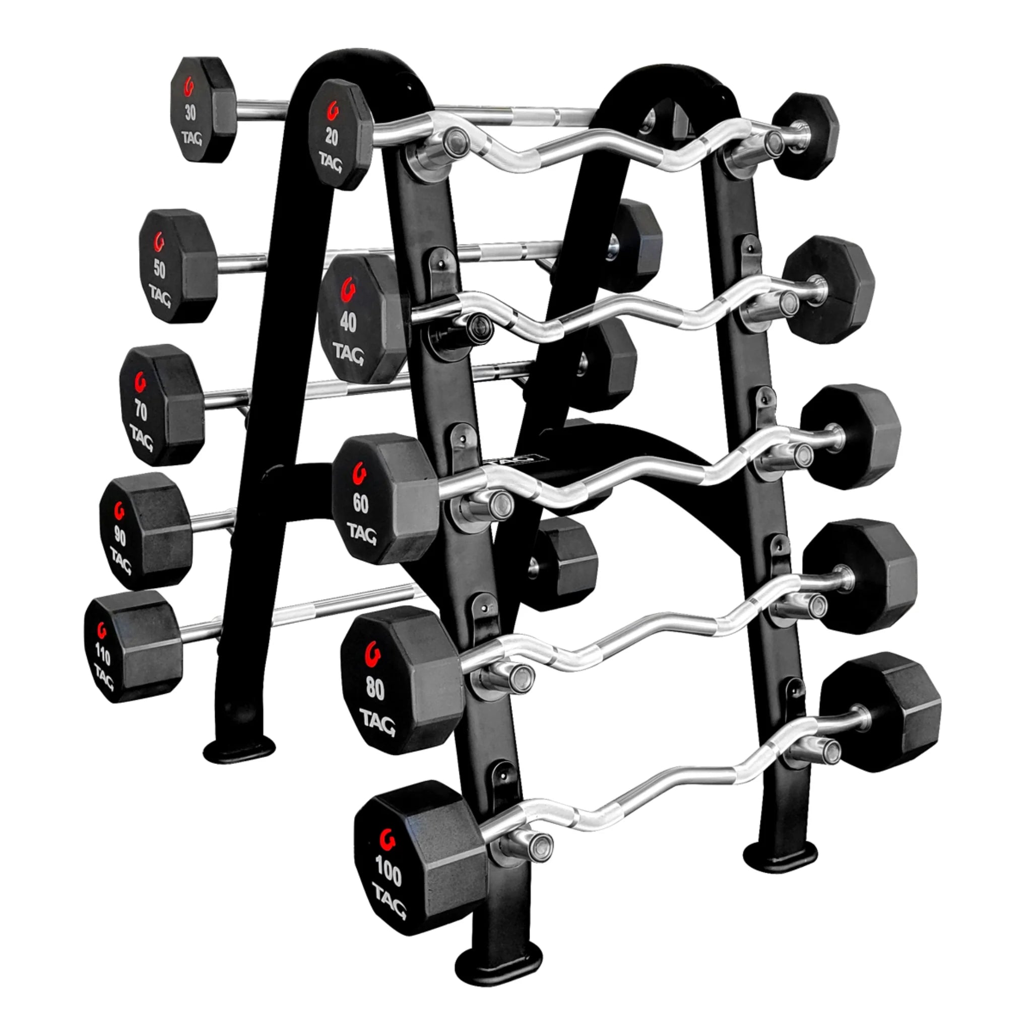 Fixed Barbell Rack by TAG Fitness