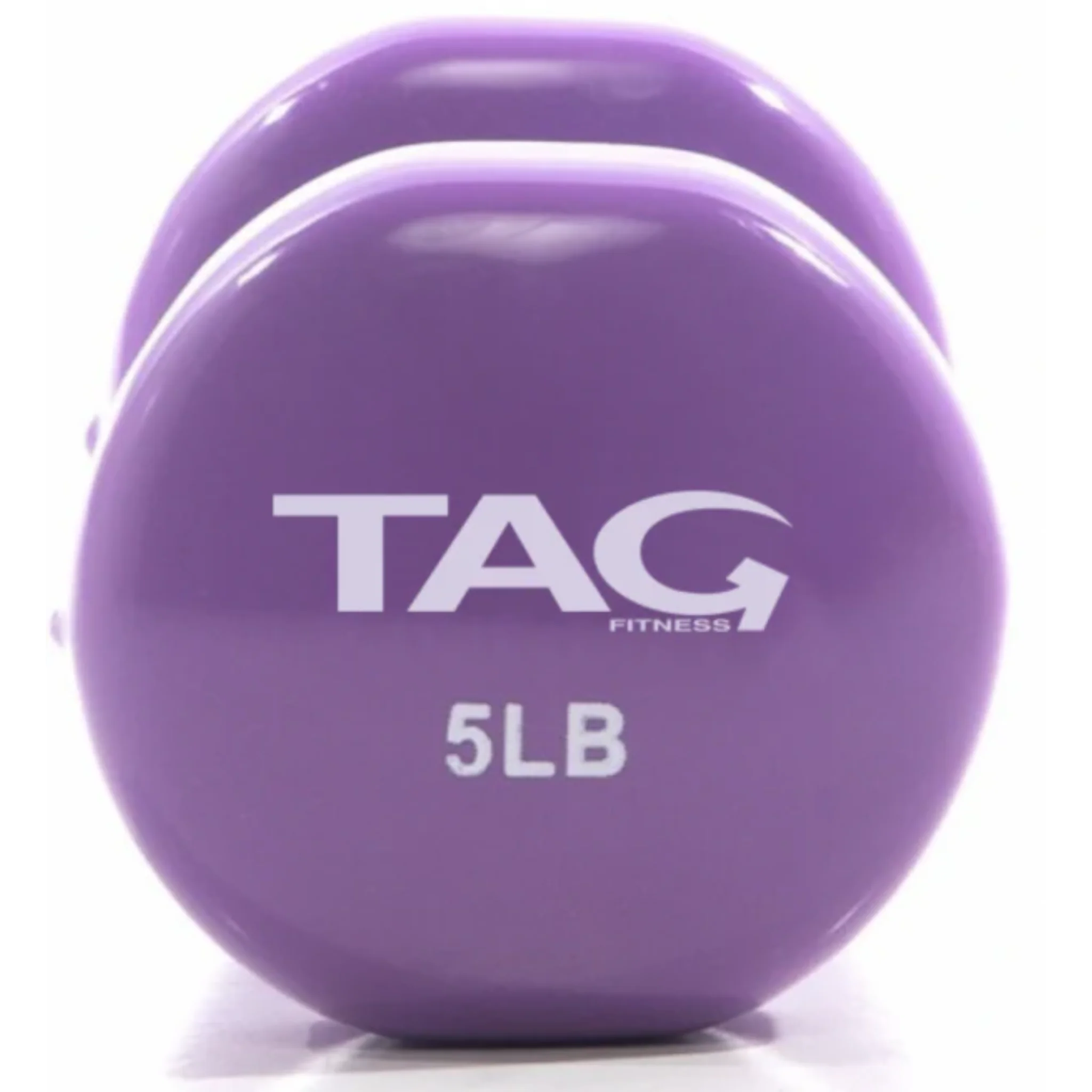 TAG Fitness Beauty Bell Vinyl-Coated Dumbbell Set