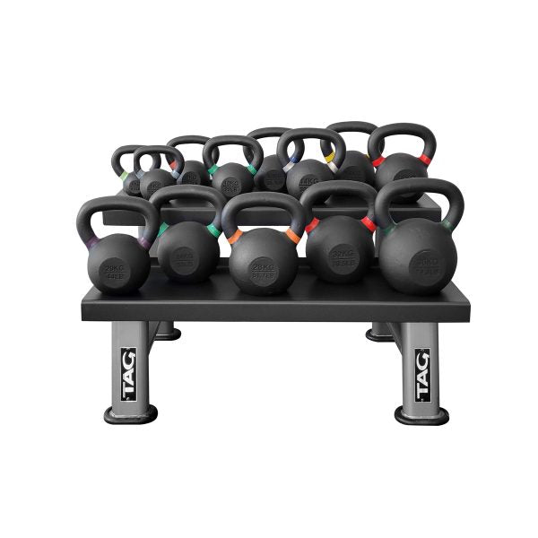 Powder Coated Cast Iron Kettlebell Set