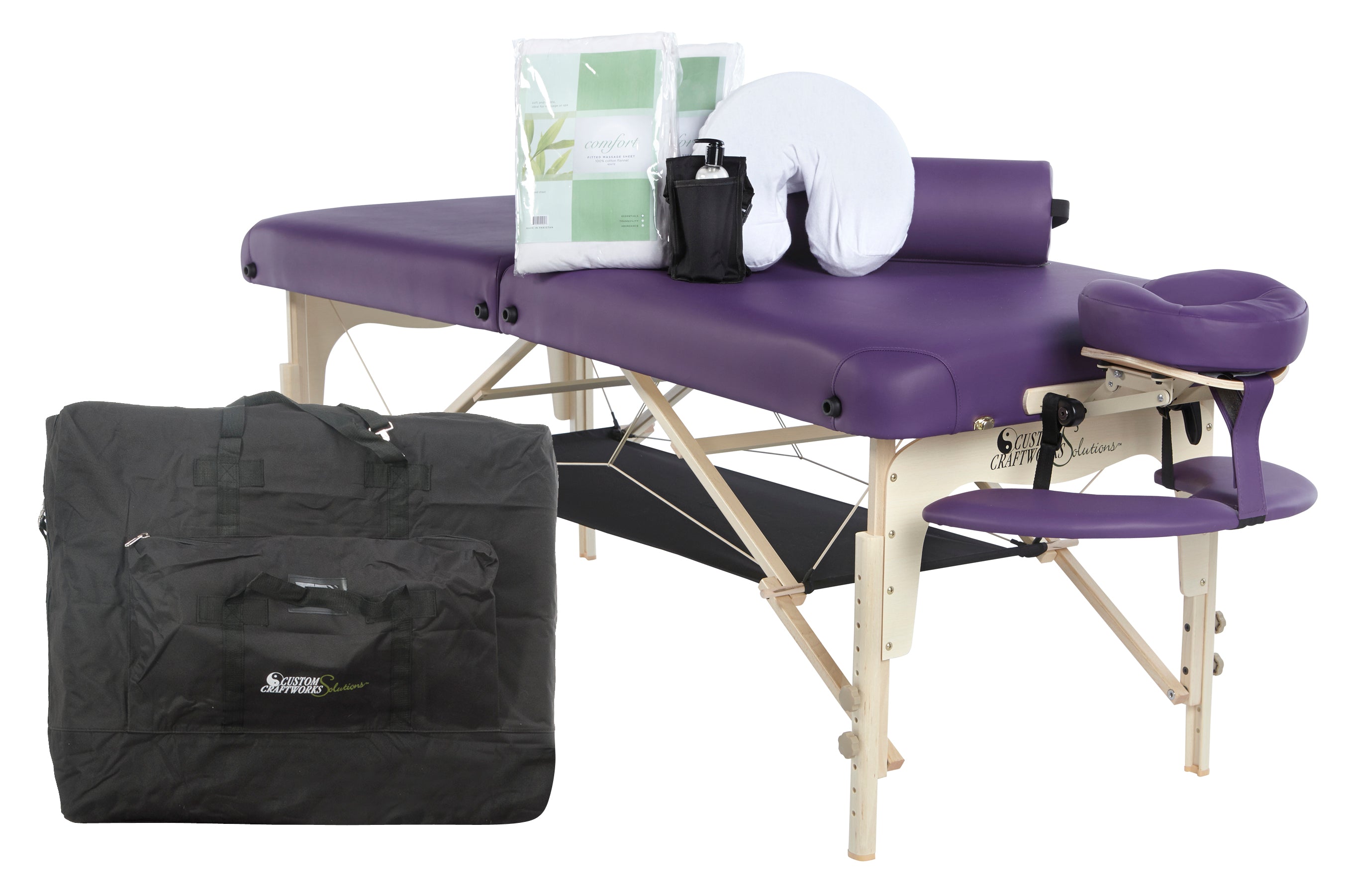 Custom Craftworks - Luxor Practice Essentials Massage Table Kit