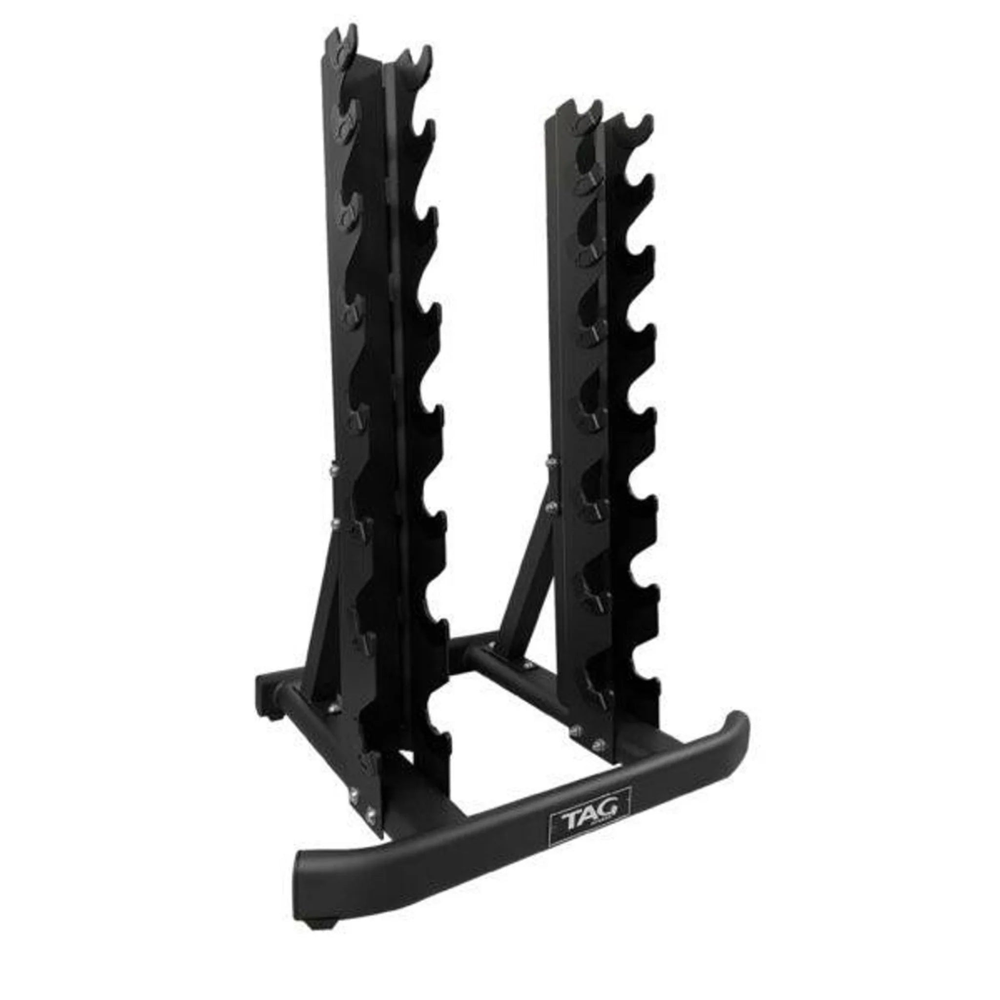 TAG Fitness 8-Pair Vertical Dumbbell Rack