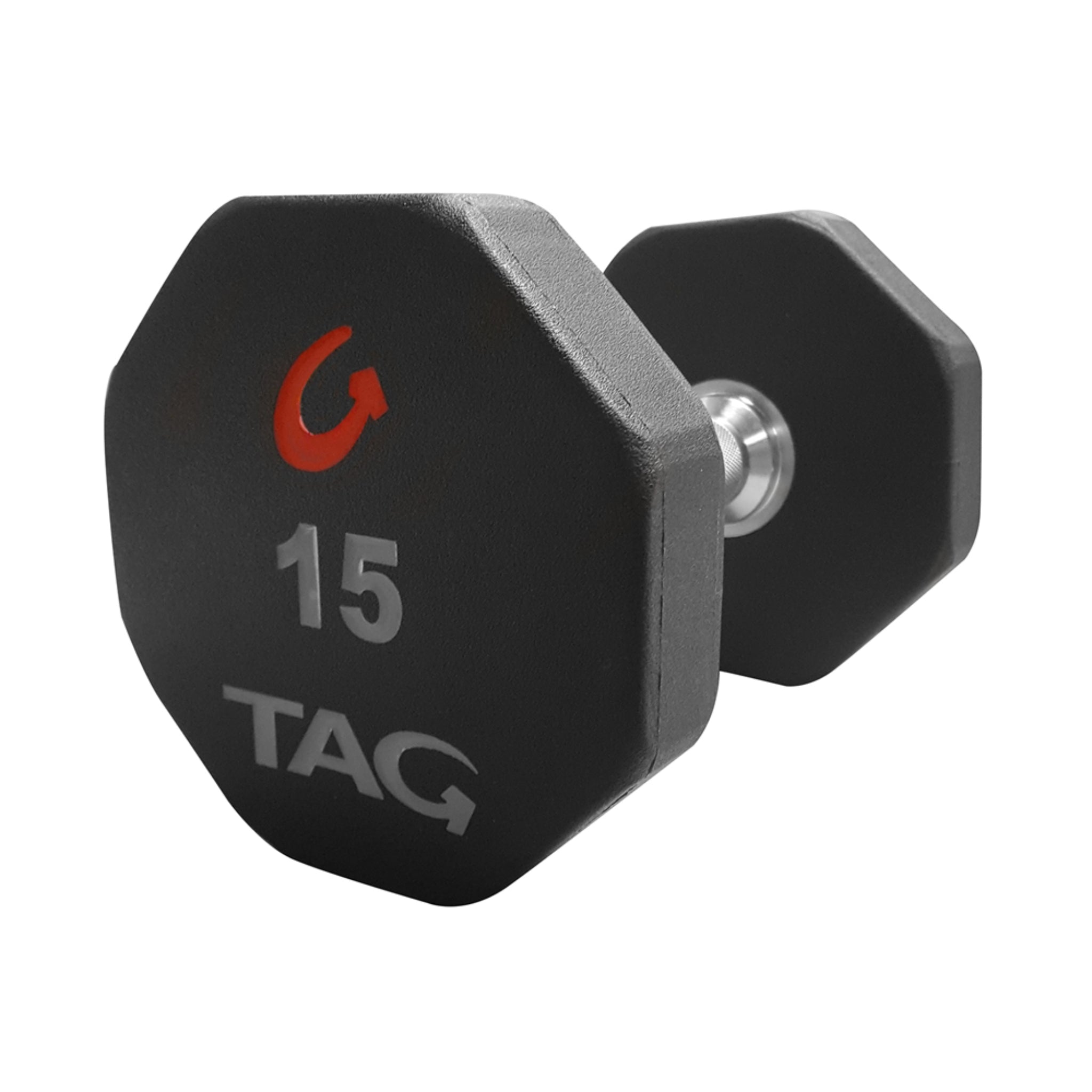 TAG Fitness 8 Sided Urethane Dumbbells