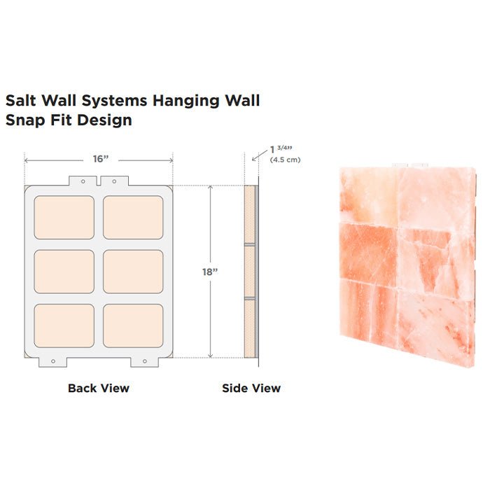 Himalayan Salt Wall Panels - Pink Himalayan